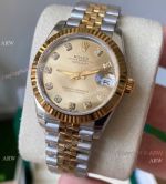 Swiss Knockoff Rolex Datejust 31 mm 2824 Diamond Two Tone Watches